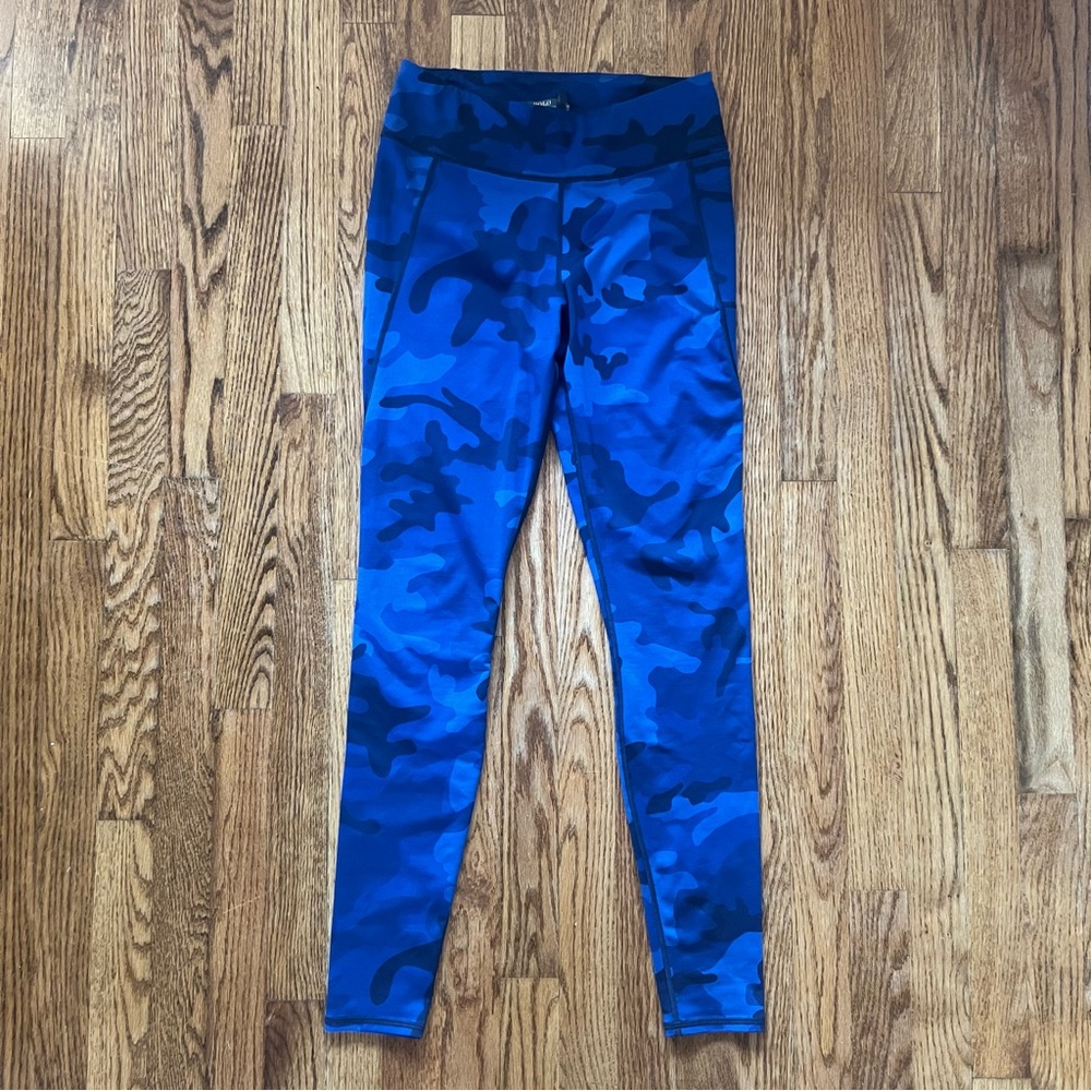 Ralph Lauren blue camo leggings